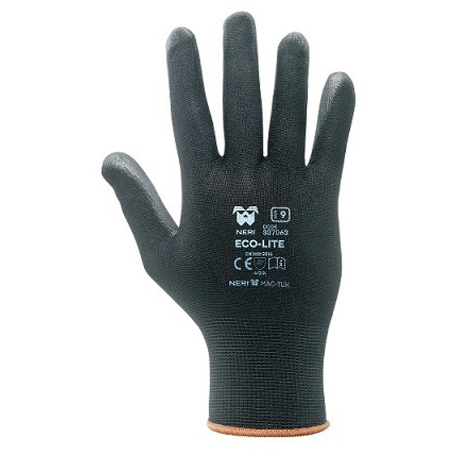 Vendita online Guanti Eco-Lite poliuretano neri